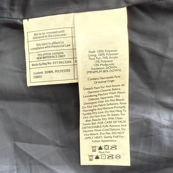 💙 Eddie Bauer Down Parka Women’s PXS Petite | Navy Blue Long Puffer - Picture 6 of 6